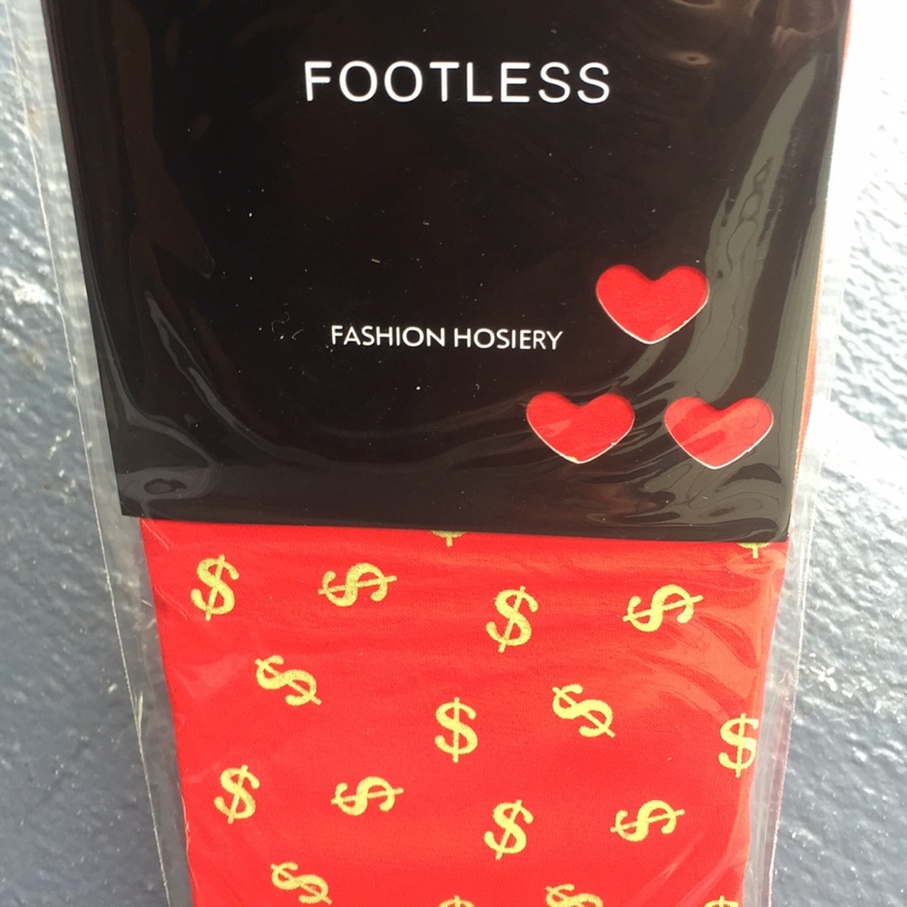 3D Digital Printed Dollar Money Sign Hosiery - Picture 7 of 7